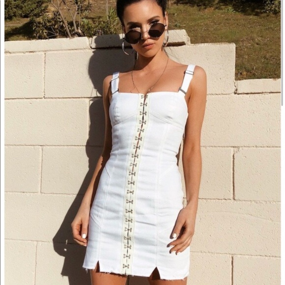 For Love & Lemons Monika Hook Dress